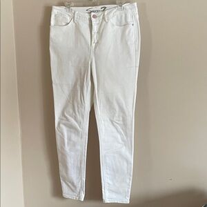 Seven7 Women's White Skinny Jeans